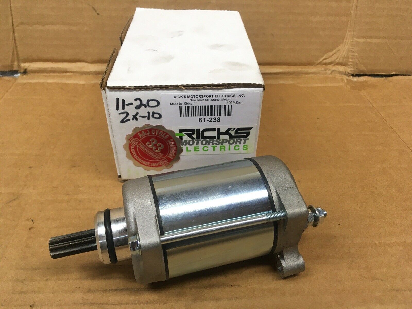 New Stator Alternator For Kawasaki ZX10R ZX10E 2006-2010 – 12V Permanent Magnet
